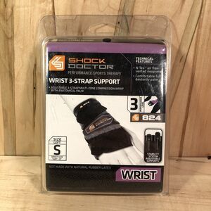 Shock Doctor Wrist 3-Strap Support - Performance Level 3: Left Size S - 824
